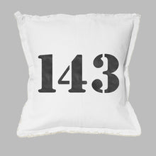 Load image into Gallery viewer, 143 Square Pillow
