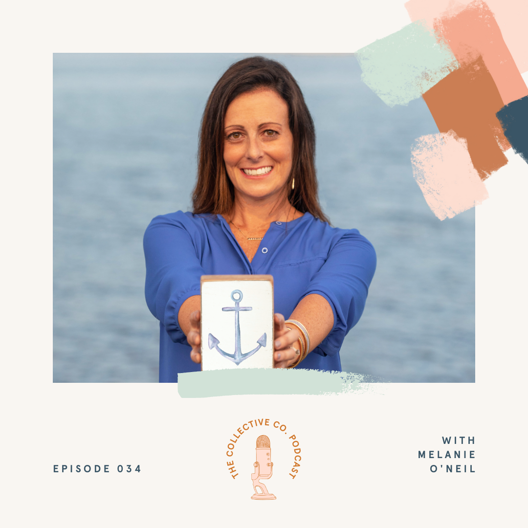 Melanie O'Neil featured on The Collective Co. Podcast