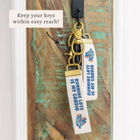 Running Late Is My Cardio Keychain