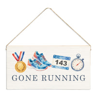 Running Icons Personalized Twine Sign