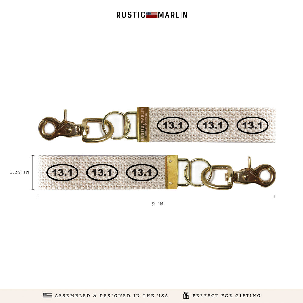 13.1 Oval Keychain