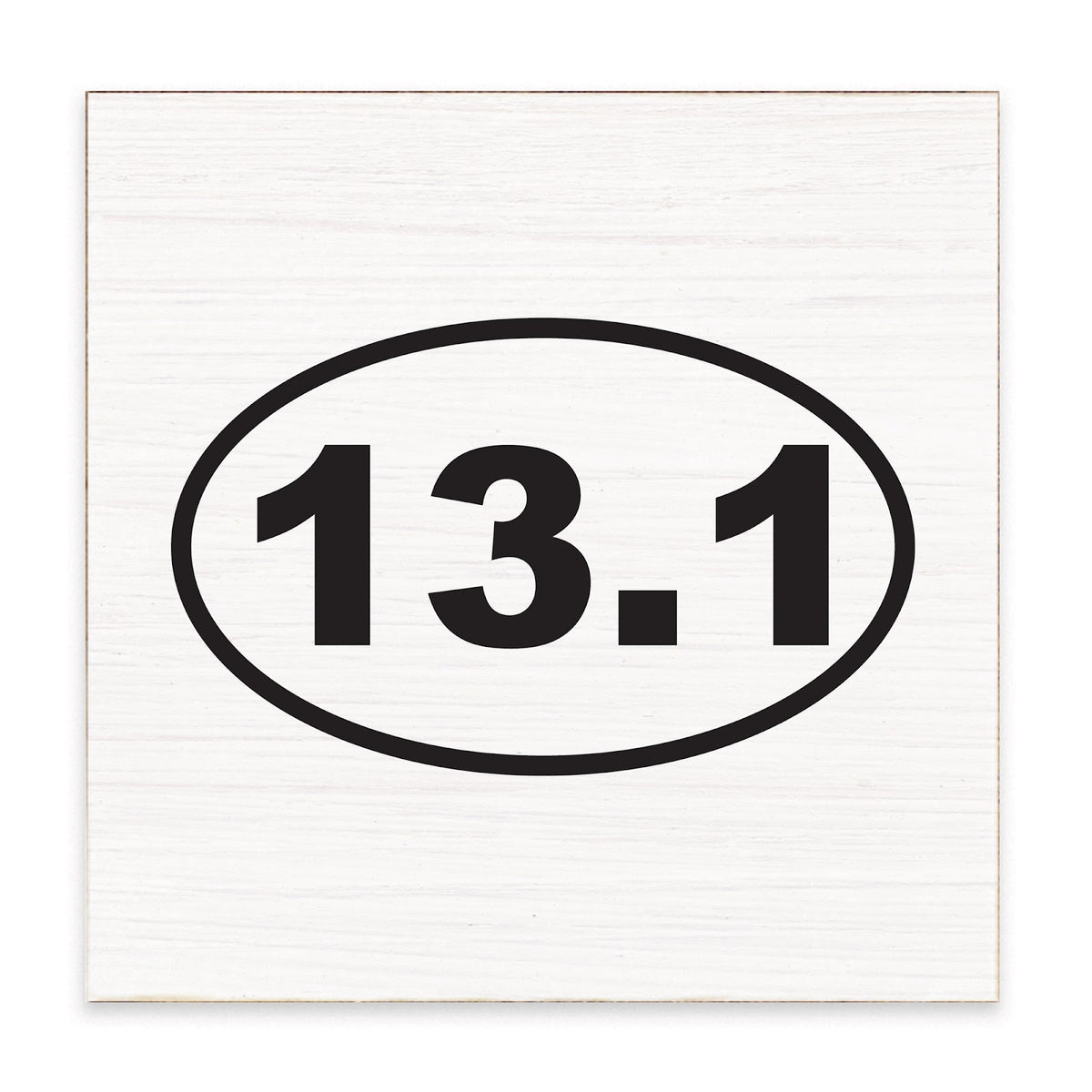 13.1 Oval Block Sign