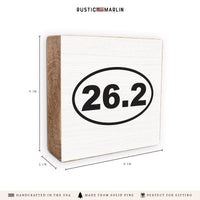 26.2 Oval Block Sign