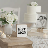 Established Personalized Block Sign