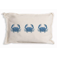 Blue Crab Pillow