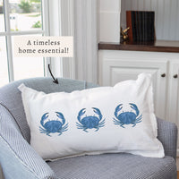 Blue Crab Pillow