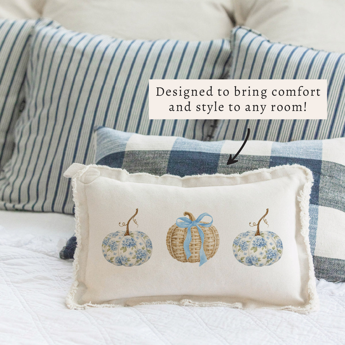 Coastal Pumpkins Pillows