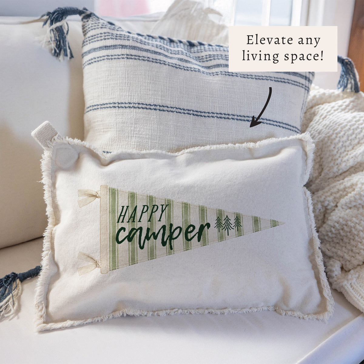 Happy Camper Pillow