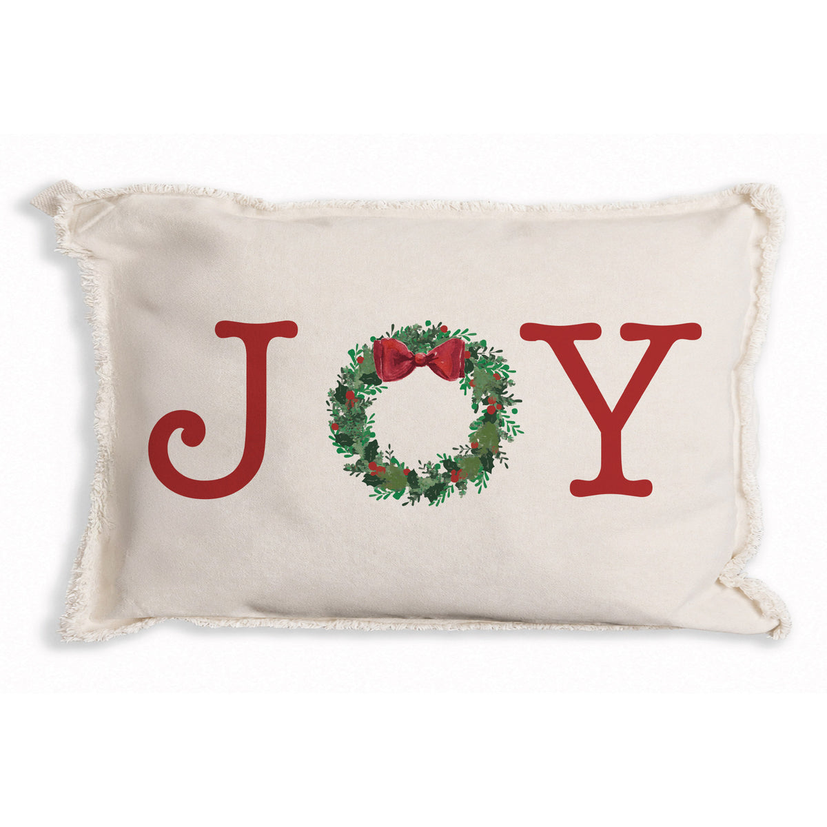 Joy Wreath Pillow