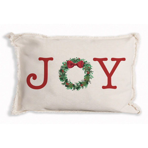 Joy Wreath Pillow