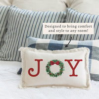 Joy Wreath Pillow