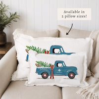 Ski Patrol Truck Pillow