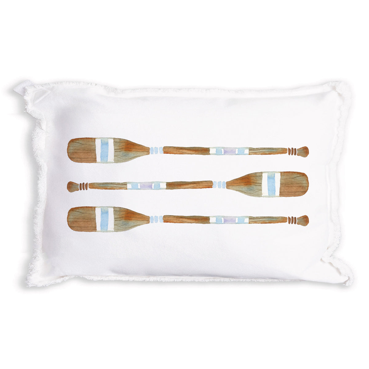 Striped Oars Pillow