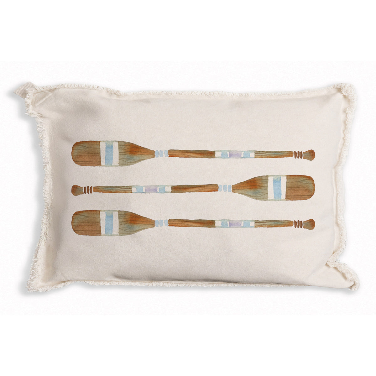 Striped Oars Pillow