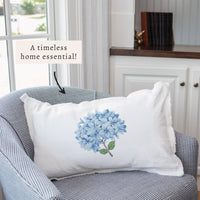 Blooming Hydrangea Pillow