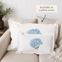 Blooming Hydrangea Pillow
