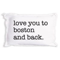 Love You To Personalized Pillow
