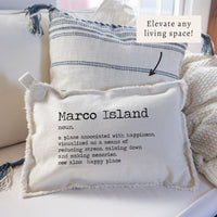 Happy Place Definition Personalized Lumbar Pillow