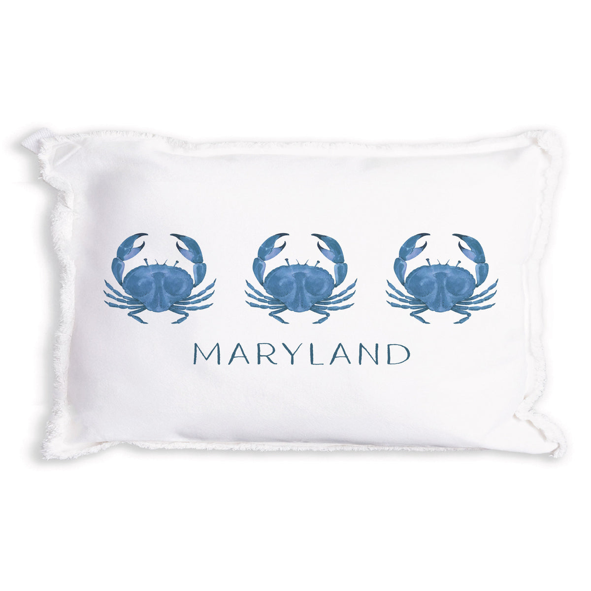 Blue Crab Personalized Pillow