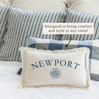 Compass Personalized Pillow