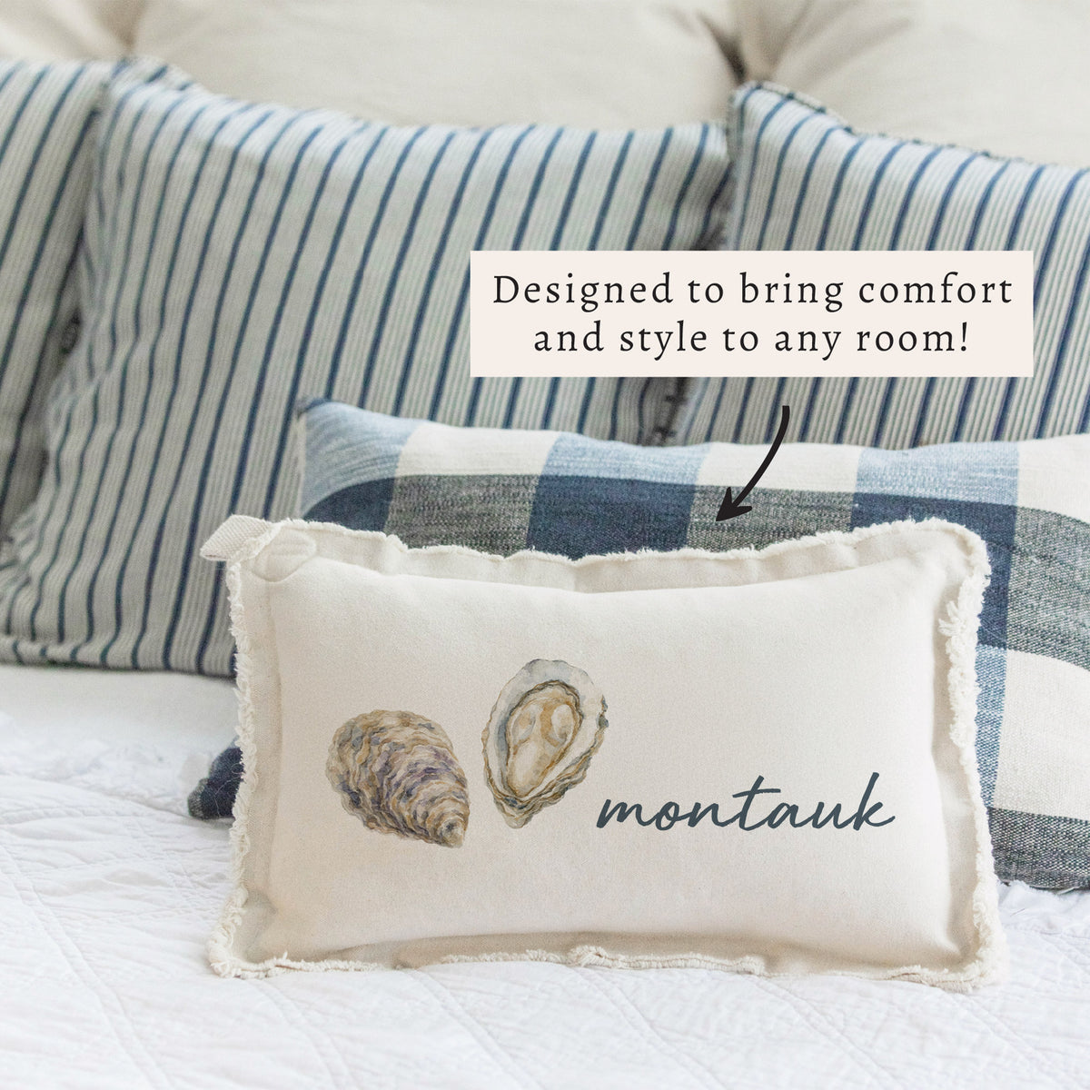 Oyster Personalized Pillow