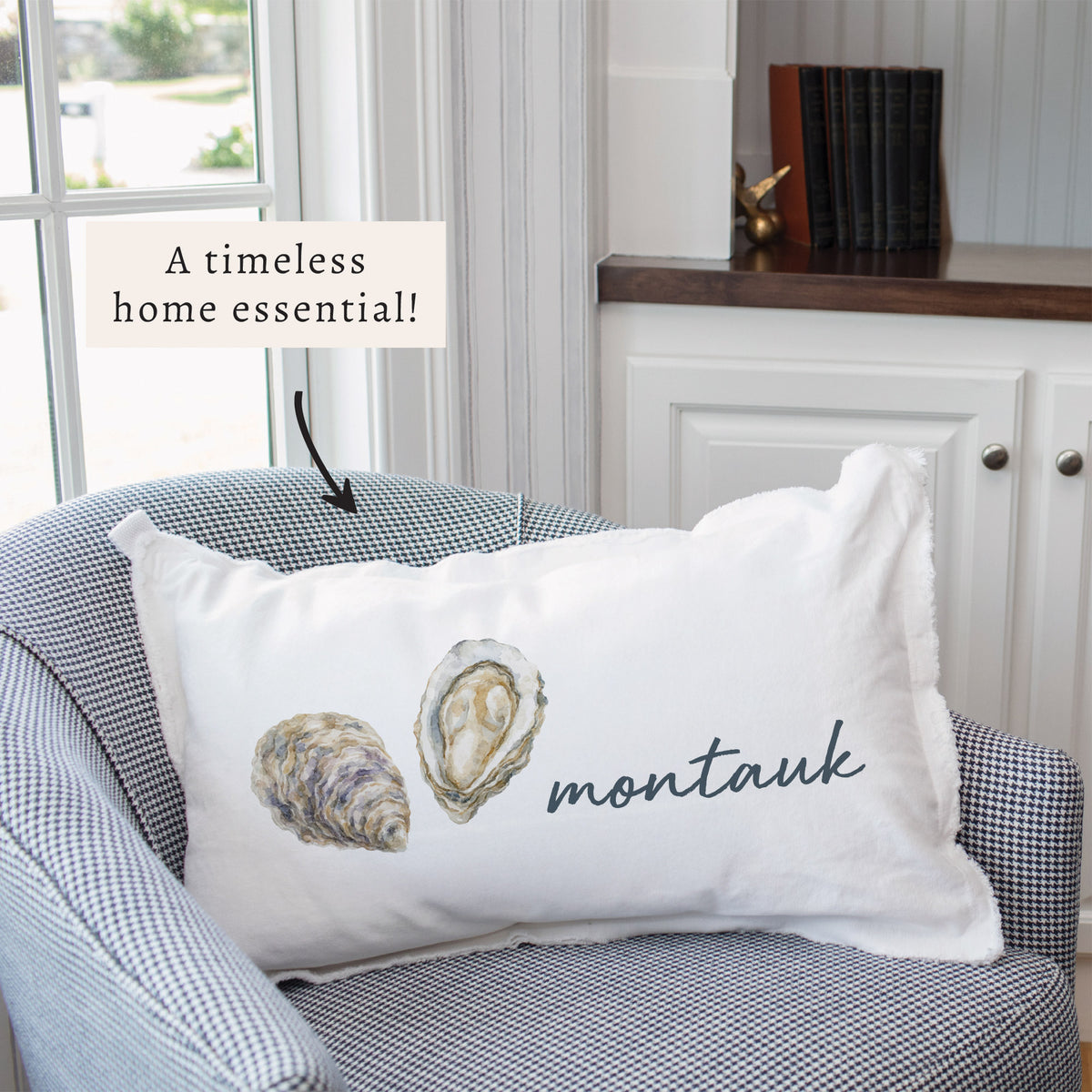 Oyster Personalized Pillow