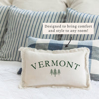 Personalize Pine Pillow