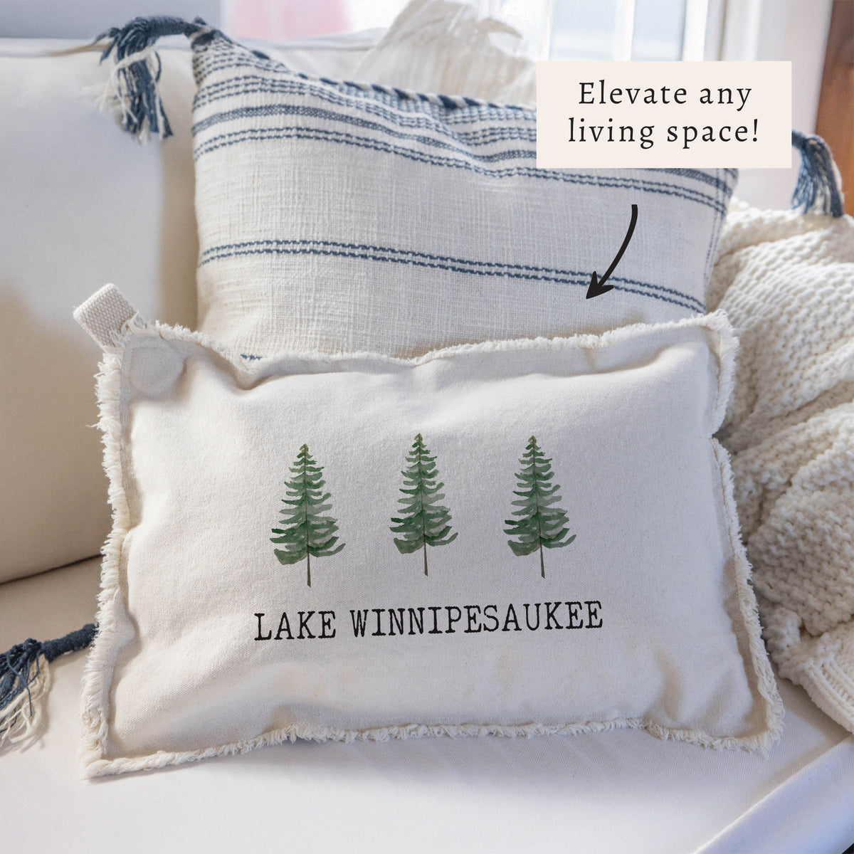 Trees Personalized Pillow