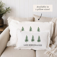 Trees Personalized Pillow