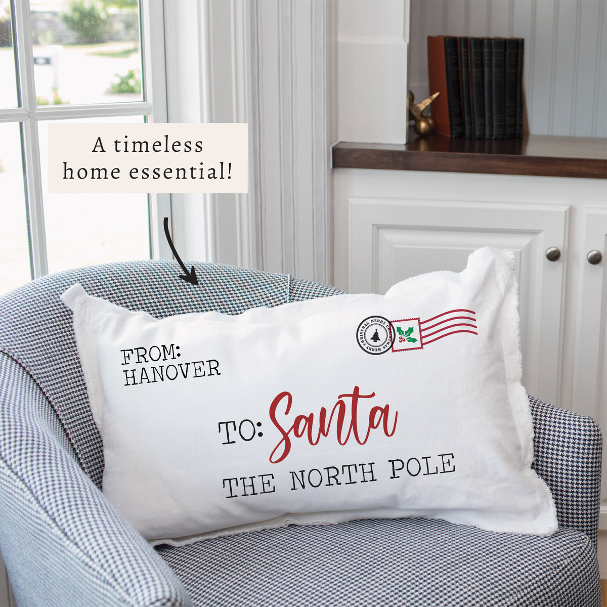Letter To Santa Personalized Pillow