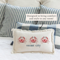 Crab Personalized Pillow