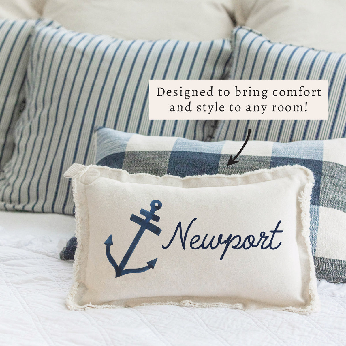 Anchor Personalized Pillow