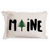 Maine Tree Icon Pillow