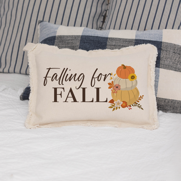 Falling for Fall Lumbar Pillow