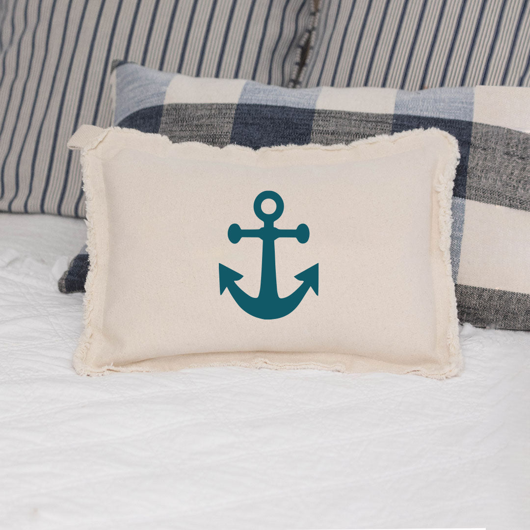 Personalized Anchor Lumbar Pillow