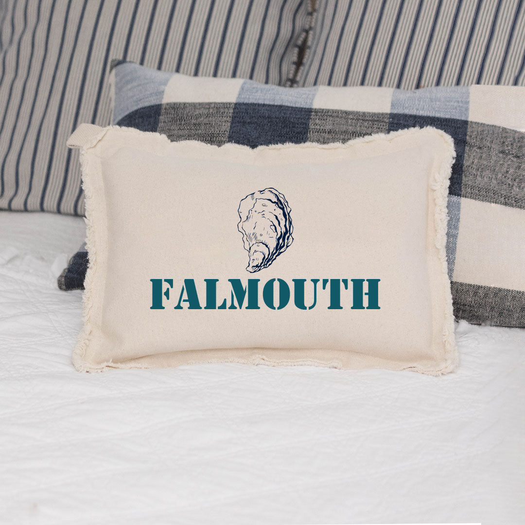 Personalized Oyster One Line Text Lumbar Pillow