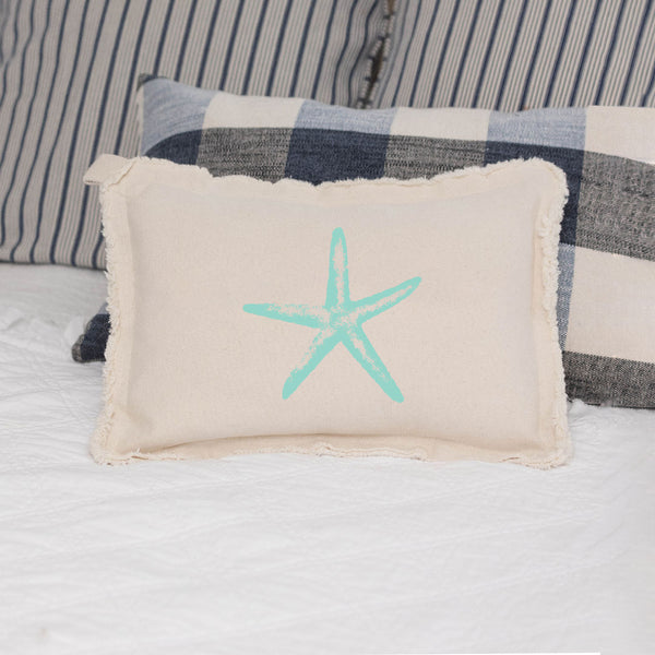 Personalized Starfish Lumbar Pillow