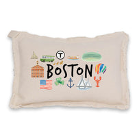 Boston Famous Rectangle Pillow