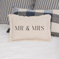 Mr & Mrs Rectangle Pillow