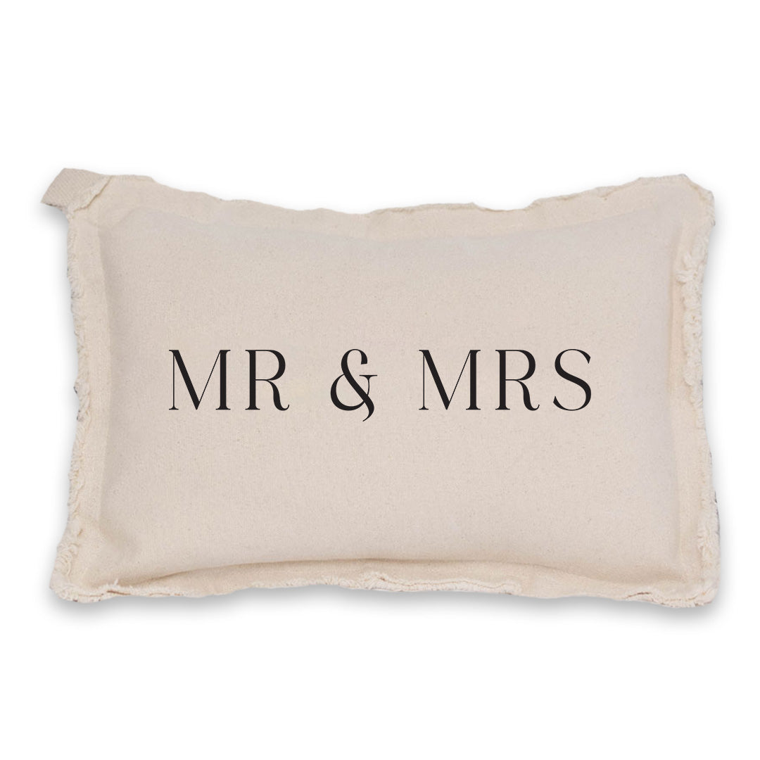Mr & Mrs Rectangle Pillow