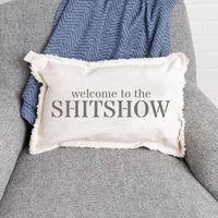 Welcome To The Shitshow Lumbar Pillow