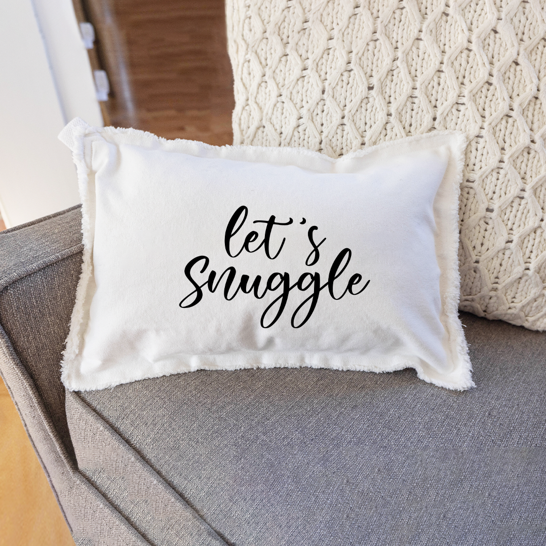 Lets Snuggle Lumbar Pillow