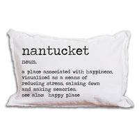 Happy Place Definition Personalized Lumbar Pillow