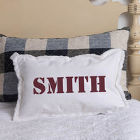 Your Word Stencil Personalized Lumbar Pillow