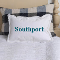 Your Word Times Personalized Lumbar Pillow