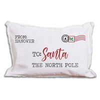 Letter To Santa Personalized Lumbar Pillow