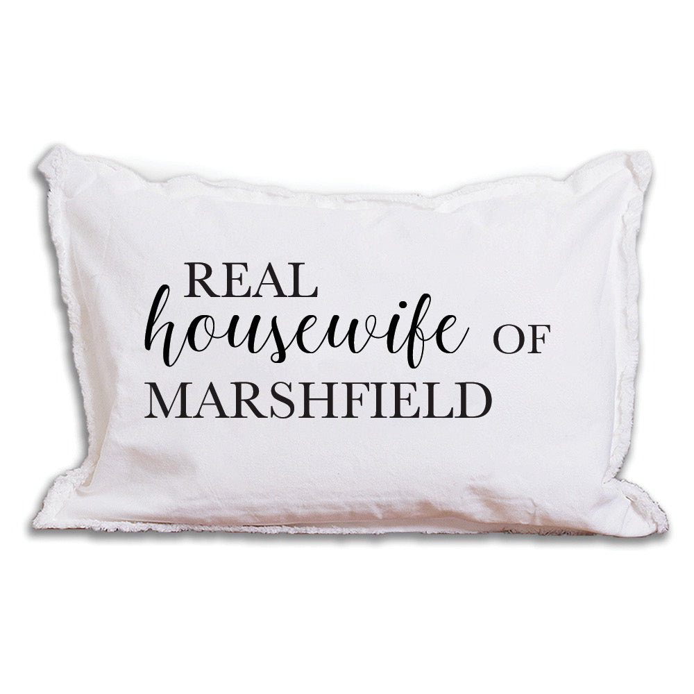 Real Housewife Personalized Lumbar Pillow
