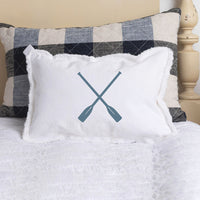 Personalized Oars Lumbar Pillow