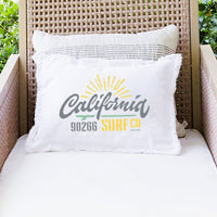 California Surf Co Personalized Lumbar Pillow