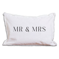 Mr & Mrs Rectangle Pillow
